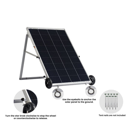 Nature's Generator Power Panel - 2 Panel System - Backyard Provider
