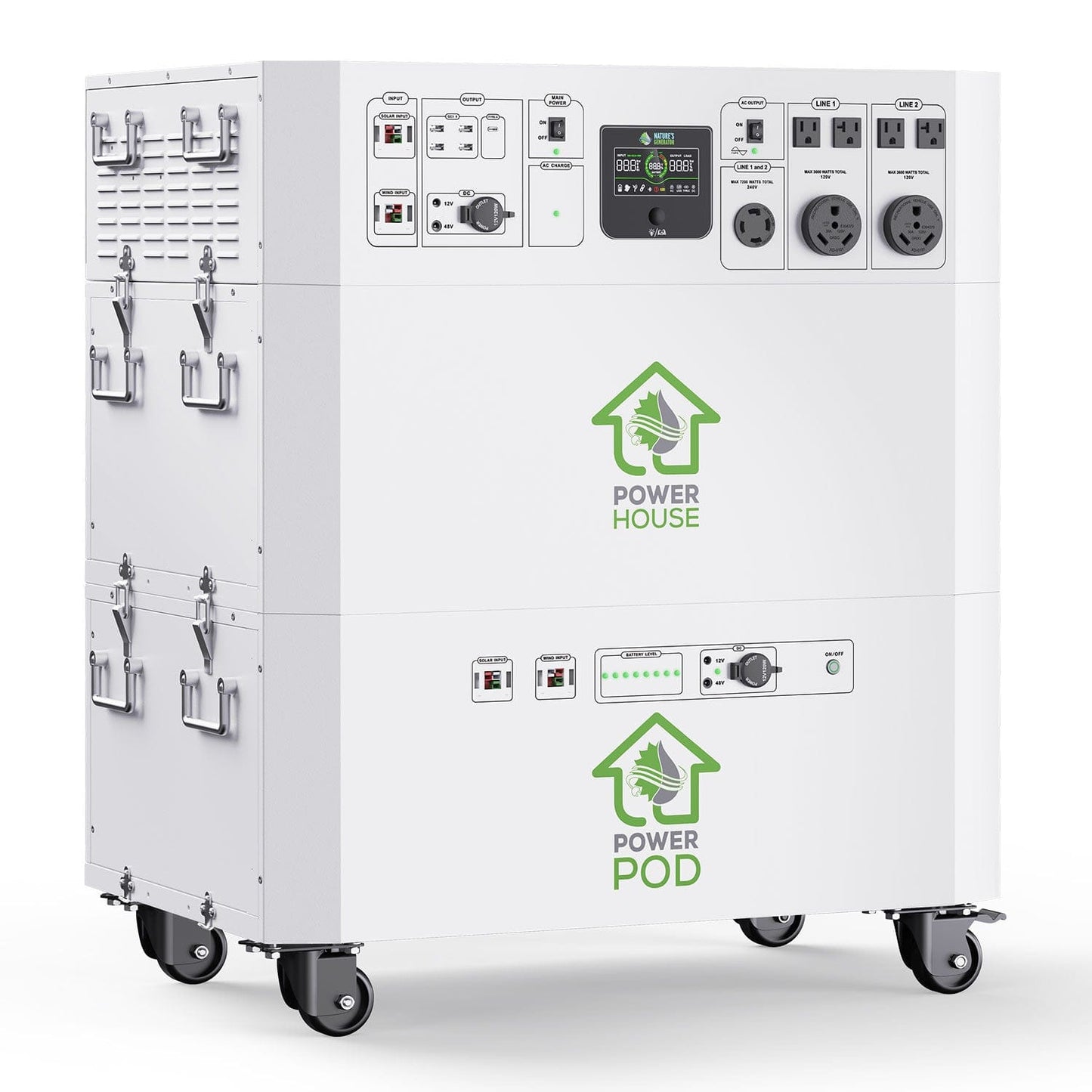 Nature's Generator Powerhouse + Power Pod - Backyard Provider