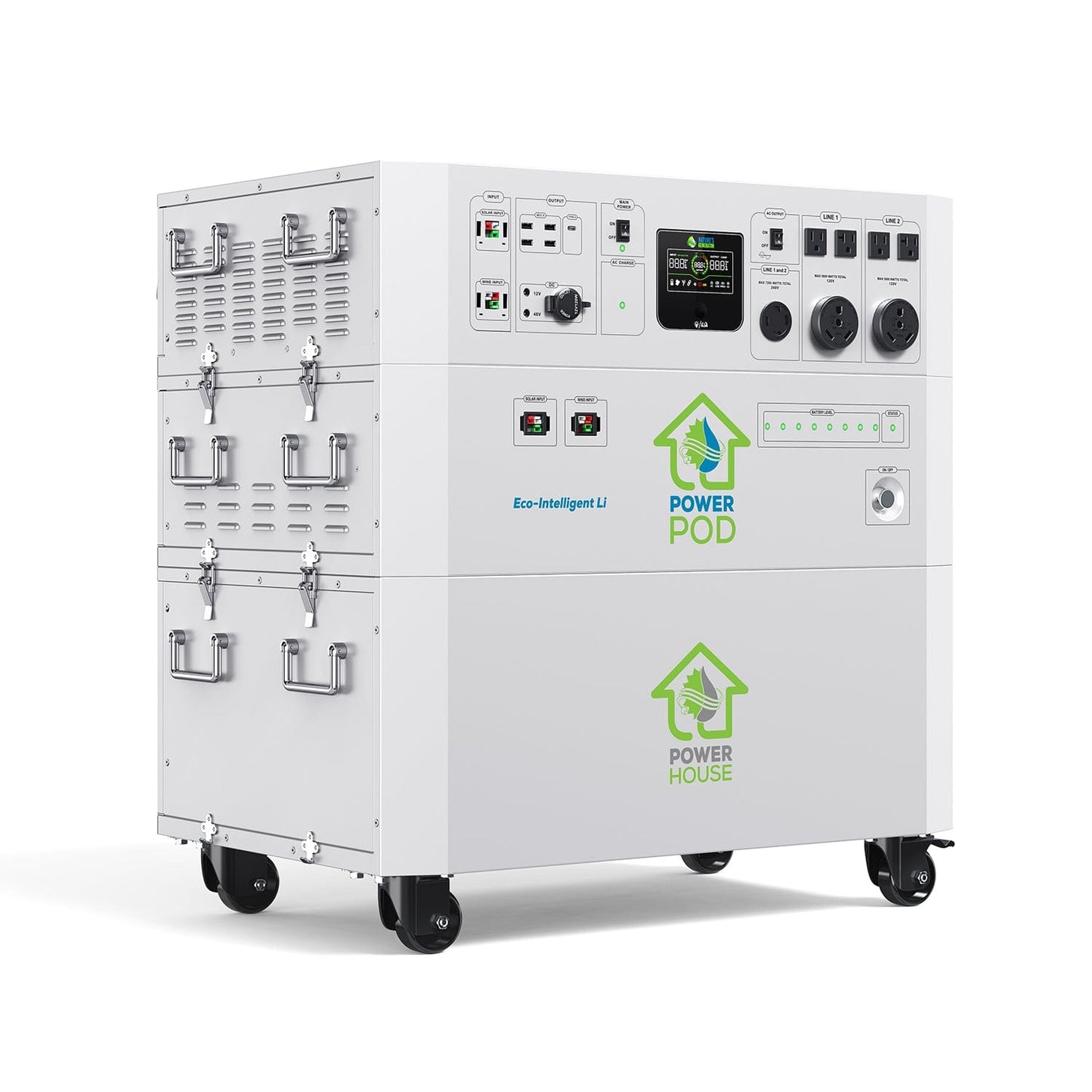 Nature’s Generator Powerhouse Hybrid Platinum System - Backyard Provider