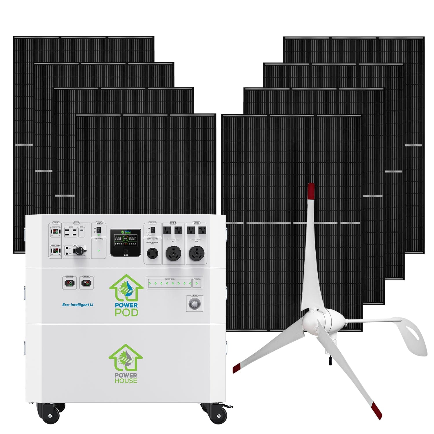 Nature’s Generator Powerhouse Hybrid Platinum Plus WE System - Backyard Provider