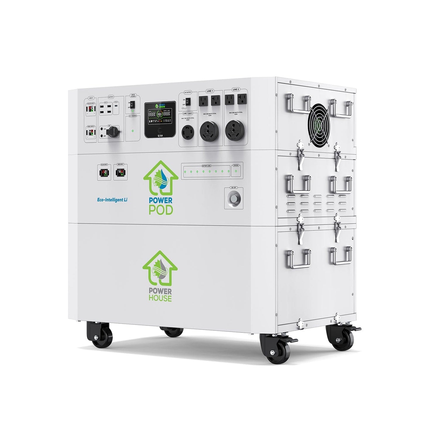 Nature’s Generator Powerhouse Hybrid Platinum PE System - Backyard Provider