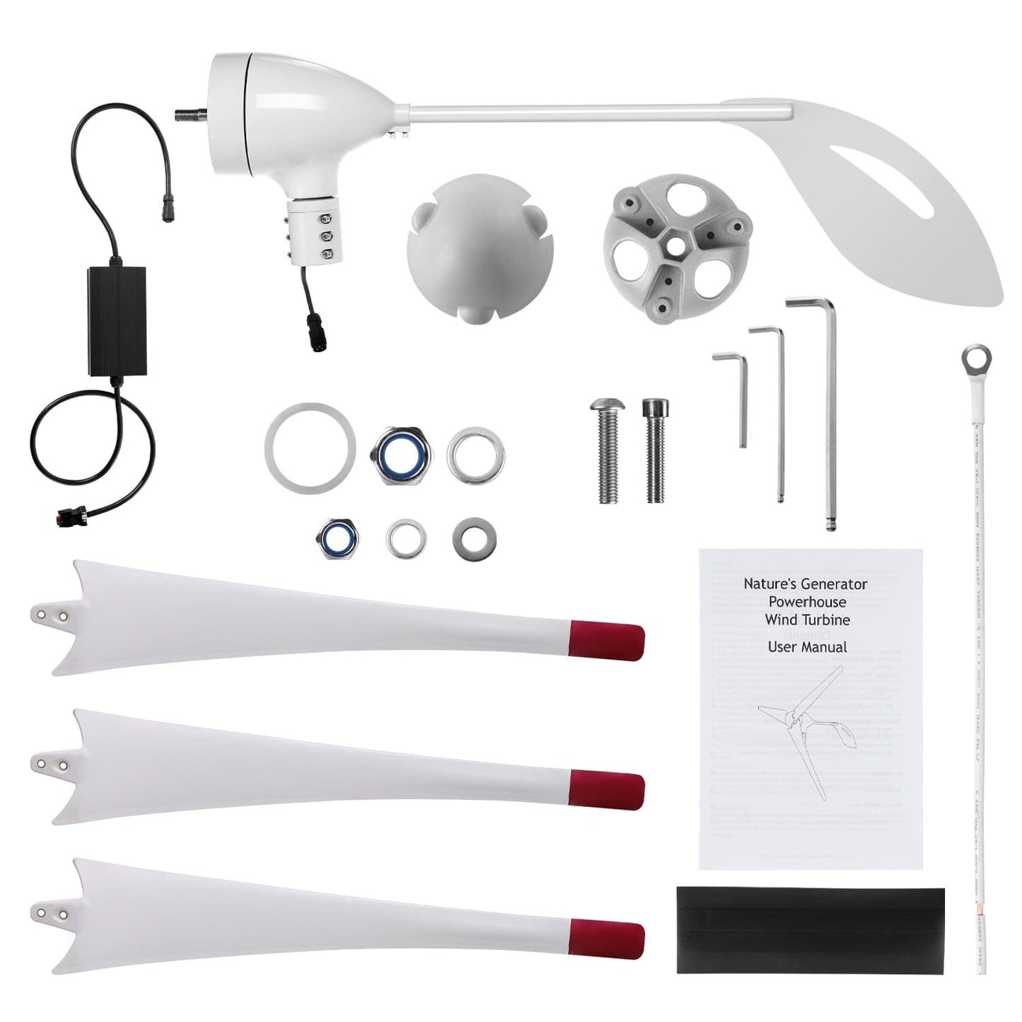 Nature's Generator Powerhouse Wind Turbine - Backyard Provider