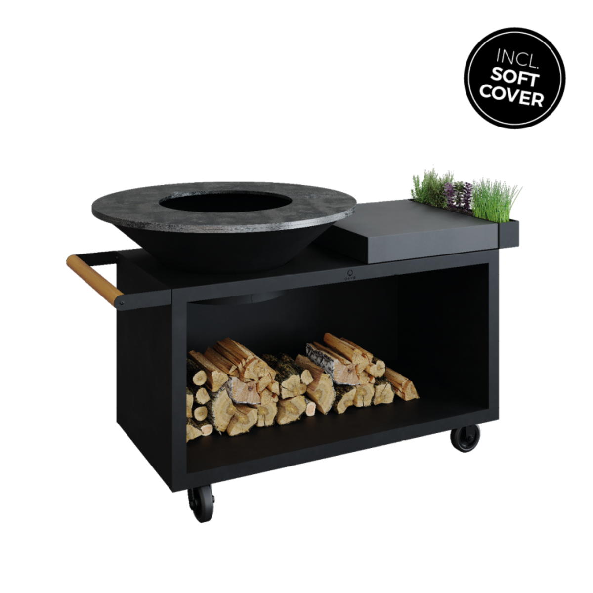 OFYR Island Black 100 PRO Ceramic Dark Grey - OIB-100-PRO-CD