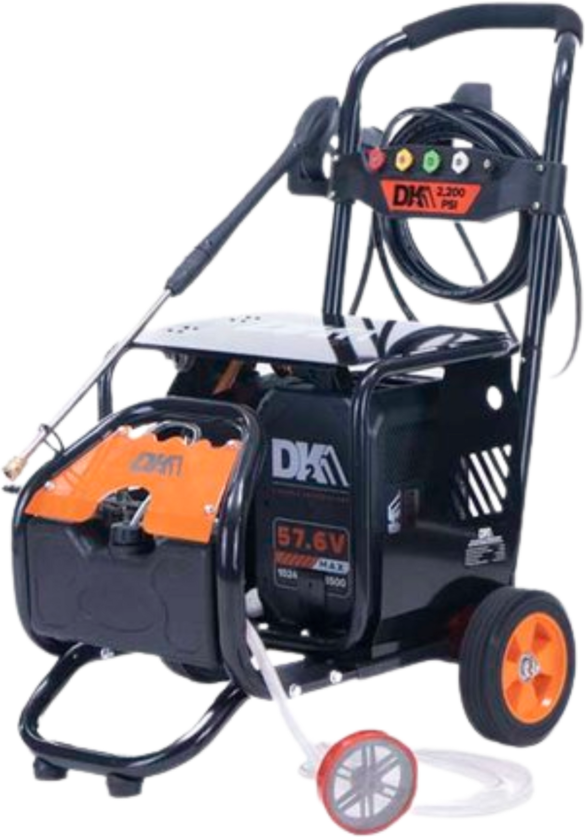 DK2 OPW480EV-K Pressure Washer with Battery and Charger 2200 PSI 2.4 GPM 57.6V Li-Ion Powered New - OPW480EV-K