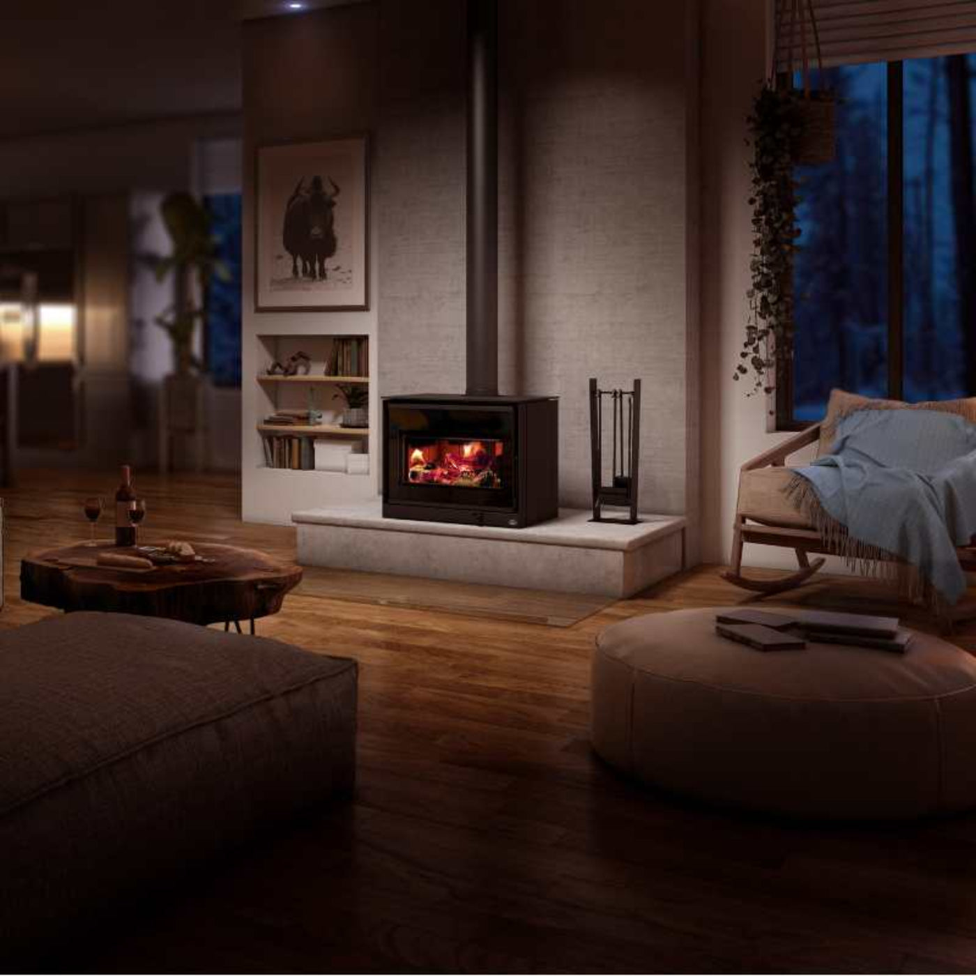 Osburn Inspire 2000 Wood Stove - OB02042
