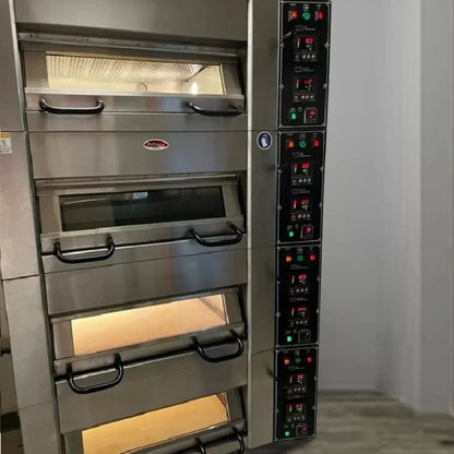 BakeMax 75" Double Deck Electric Oven, Accommodates (6) 18" X 26" Pans, 220/60/3 - BMTD002