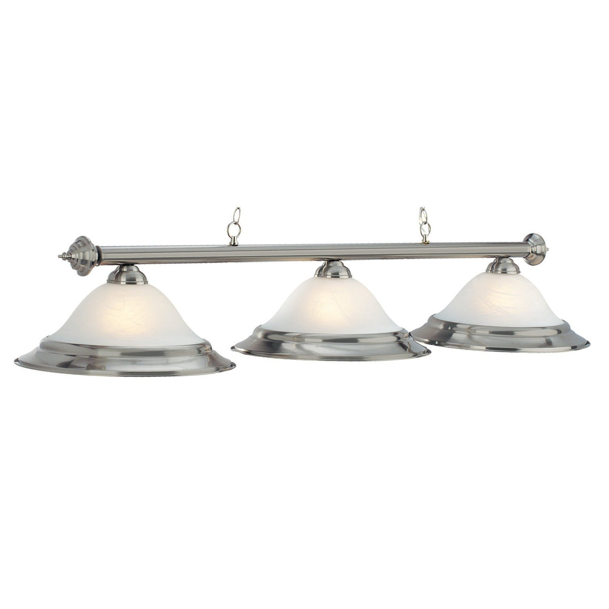 RAM Game Room 60" 3LT Billiard Light-Stainless PR260 ST