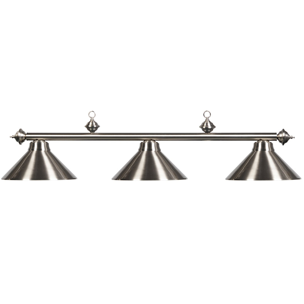 RAM Game Room 54" 3LT Billiard Light-Stainless PR54 ST