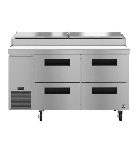 Hoshizaki PR60B-D4 | 60" Wide 4 Drawer Pizza Prep Table - PR60B-D4