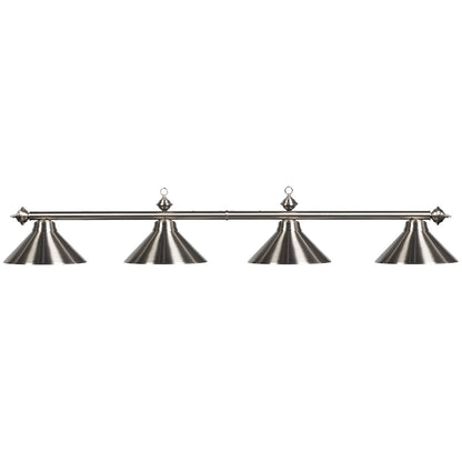 RAM Game Room 78" 4LT Billiard Light-Stainless PR78 ST