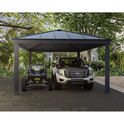 Palram - Canopia | Colorado Carport Kit - Grey Structure - HG9137
