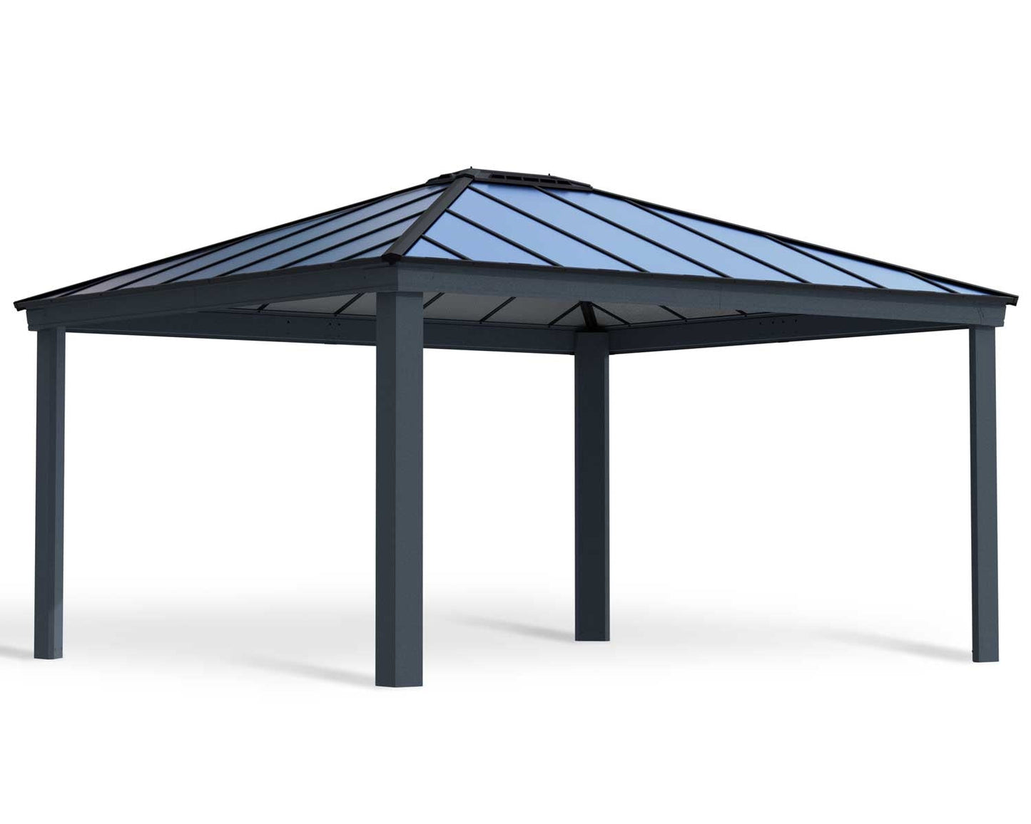 Palram - Canopia | Colorado Carport Kit - Grey Structure - HG9137