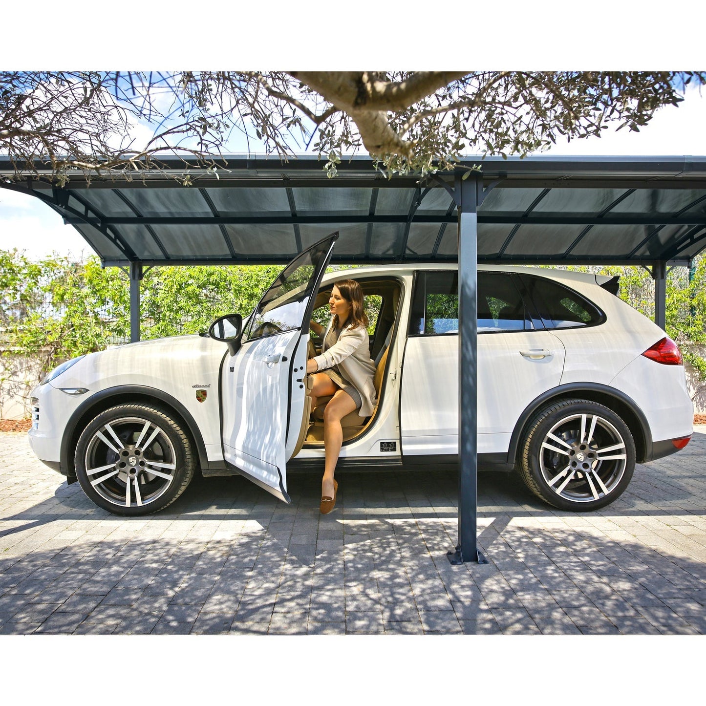 Palram - Canopia | Arcadia 5000 Carport 12x28x8 ft - HG9119