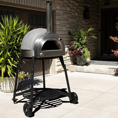 Pinnacolo L'Argilla Thermal Clay Gas Pizza Oven Outdoor