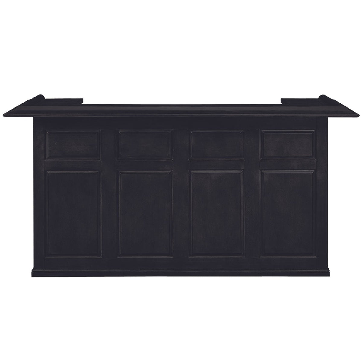 RAM Game Room Man Cave 84" Home Bar - DBAR84 BLK