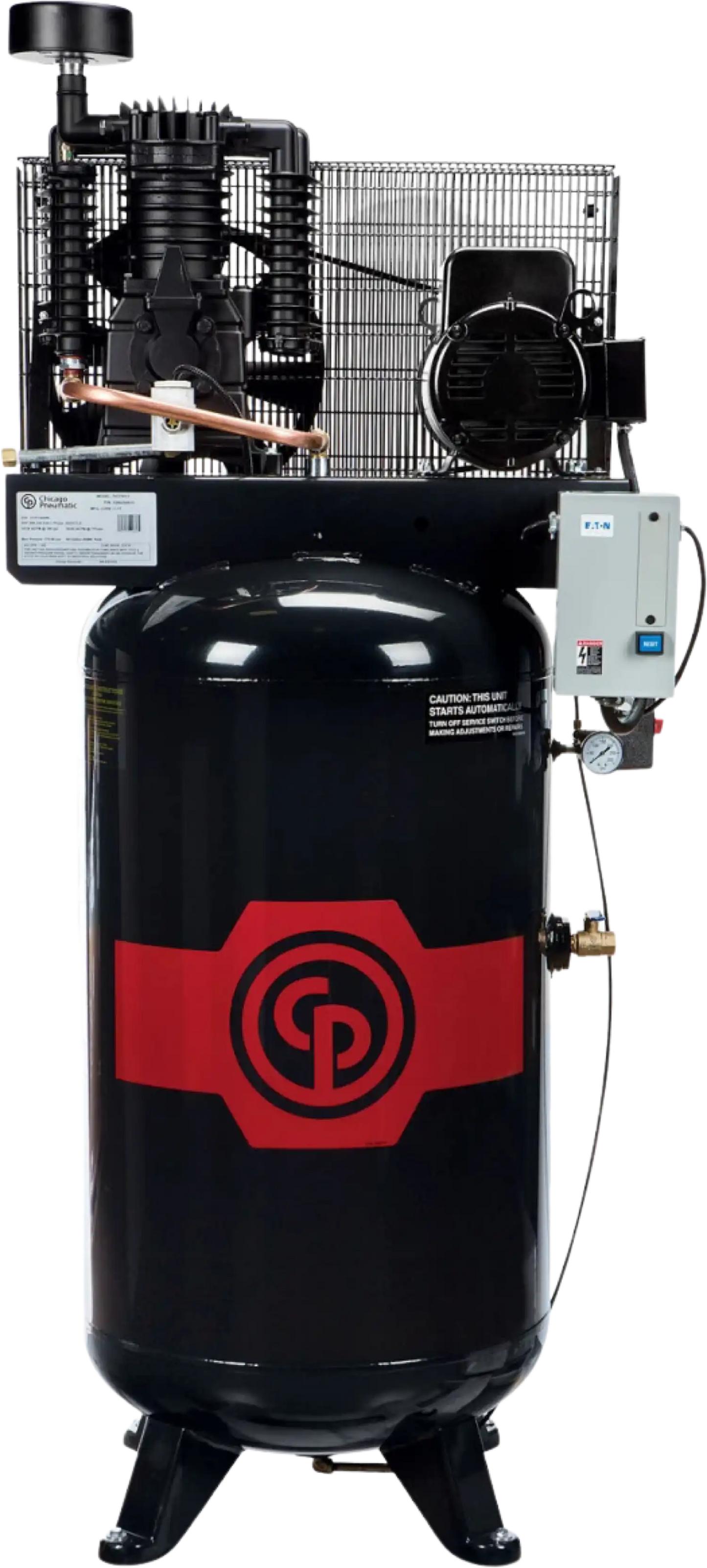 Chicago Pneumatic RCP-583V4 Air Compressor 5HP 80 Gal. Two Stage 3-Phase 460V New - 2021119388