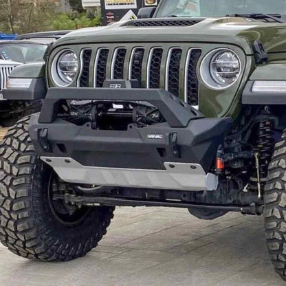 RIVAL Aluminum Front Bumper For Jeep Wrangler JL JK & Gladiator - 2D.2702.3-NL