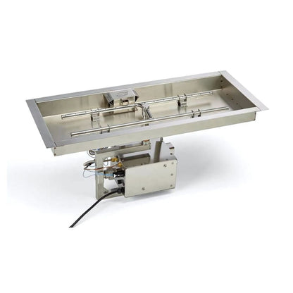 66″ X 16″ Rectangle High/Low Electronic Ignition System - 66X16SSEI-H-HI/LO-120VAC-NG