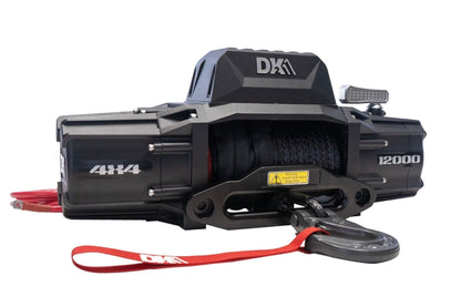 DK2 S12000-SR Electric Winch 12,000 lbs. 4 x 4 with Synthetic Rope New - S12000-SR