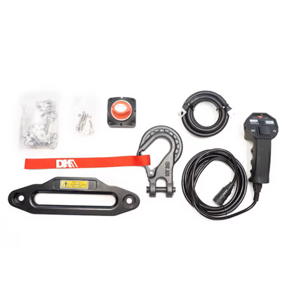 DK2 S12000 Electric Winch 12,000 lbs. 4 x 4 with Steel Cable New - S12000