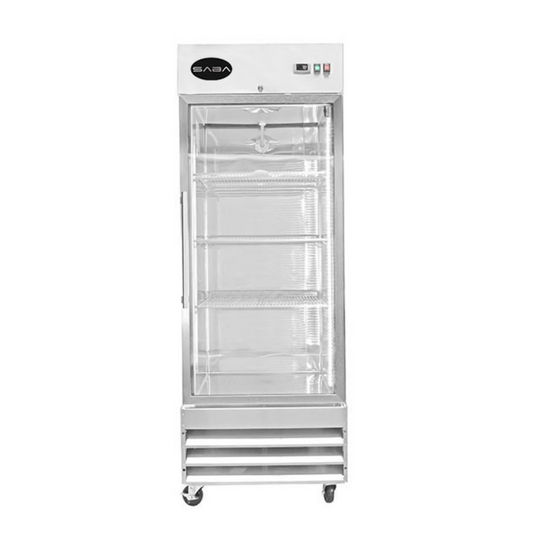 SABA- One Glass Door Commercial Reach-In Cooler -  S-23RG