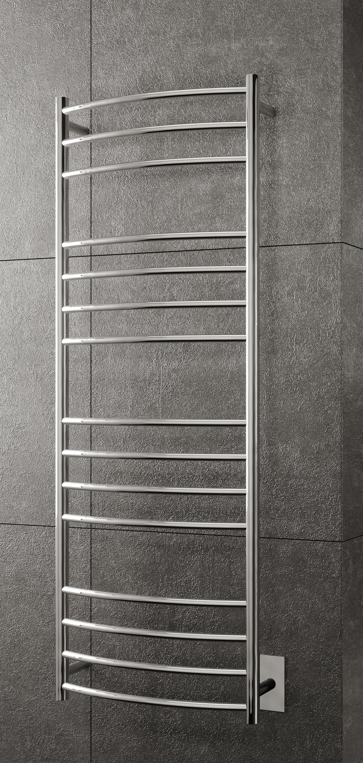 Paris Mirror Selene Wall Mounted Electric Towel Warmer in Chrome - SELECHR15