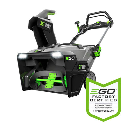 EGO Power+ 21" 56-Volt Cordless Snow Blower with Peak Power (Battery and Charger Not Included) - Reconditioned - SNT2100-FC