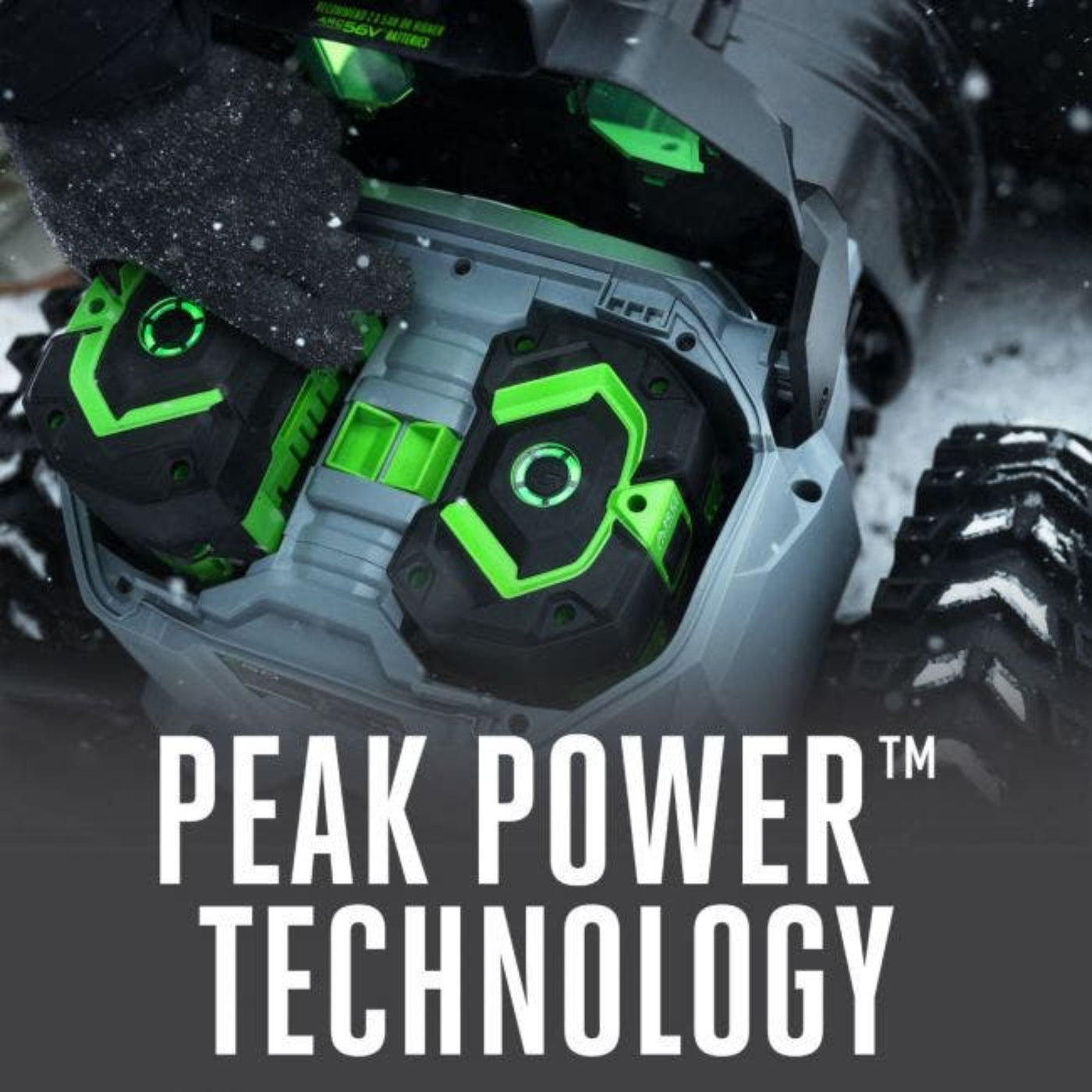 EGO Power+ 24" 2-Stage Snow Thrower with (2) 10Ah Batteries and (2) 550W Rapid Chargers - SNT2406