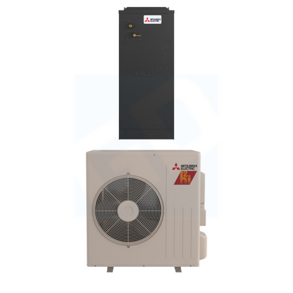 Mitsubishi PVA-AA30NL & PUY-AH30NL 30,000 BTU 18 SEER2 Multi-Position Air Handler Cooling Only System - R454B - PVAAA30NL/PUYAH30NL