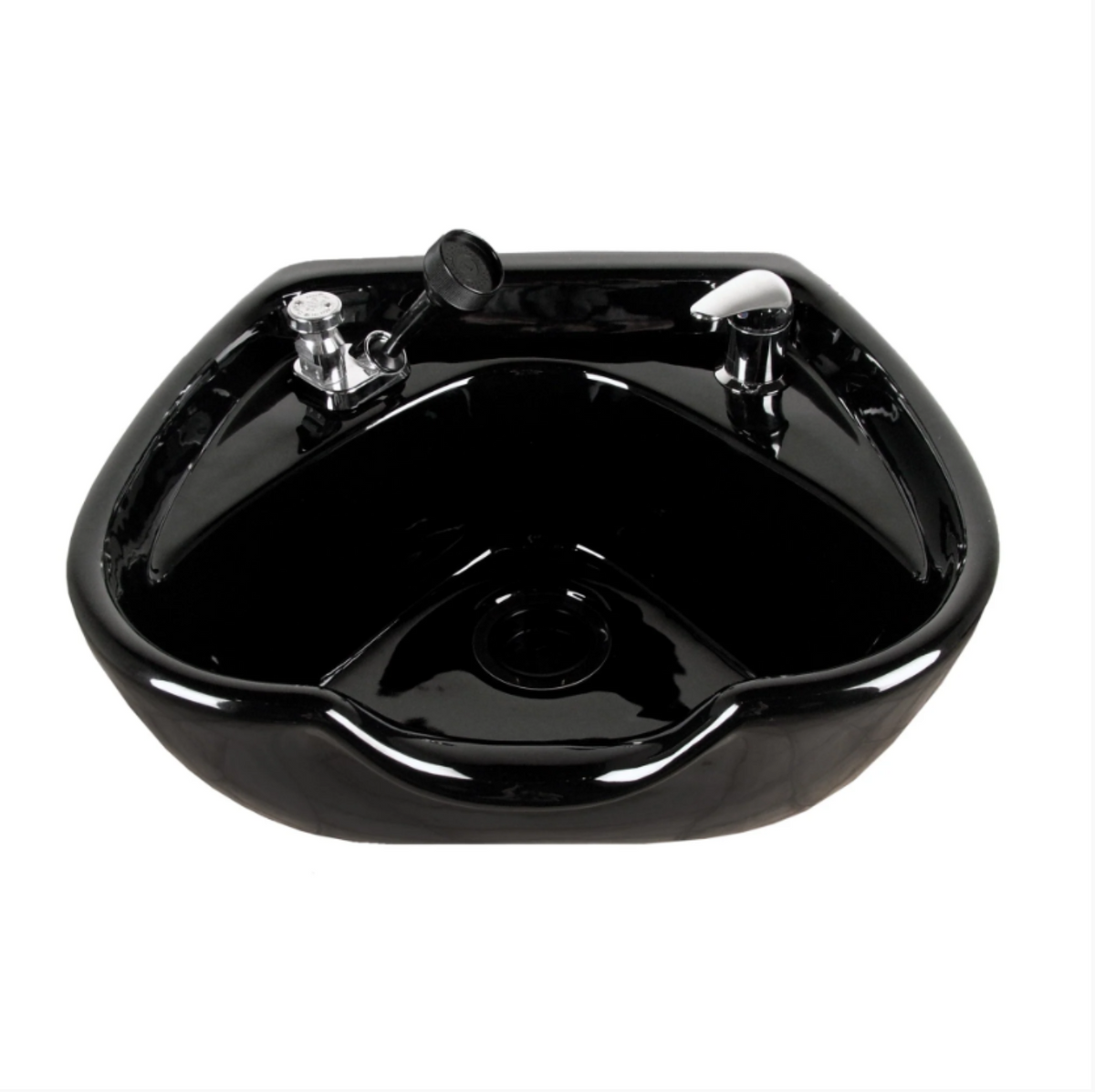 Jeffco 8100 Porcelain Bowl Stationary Black  - 8100-570-VB-B