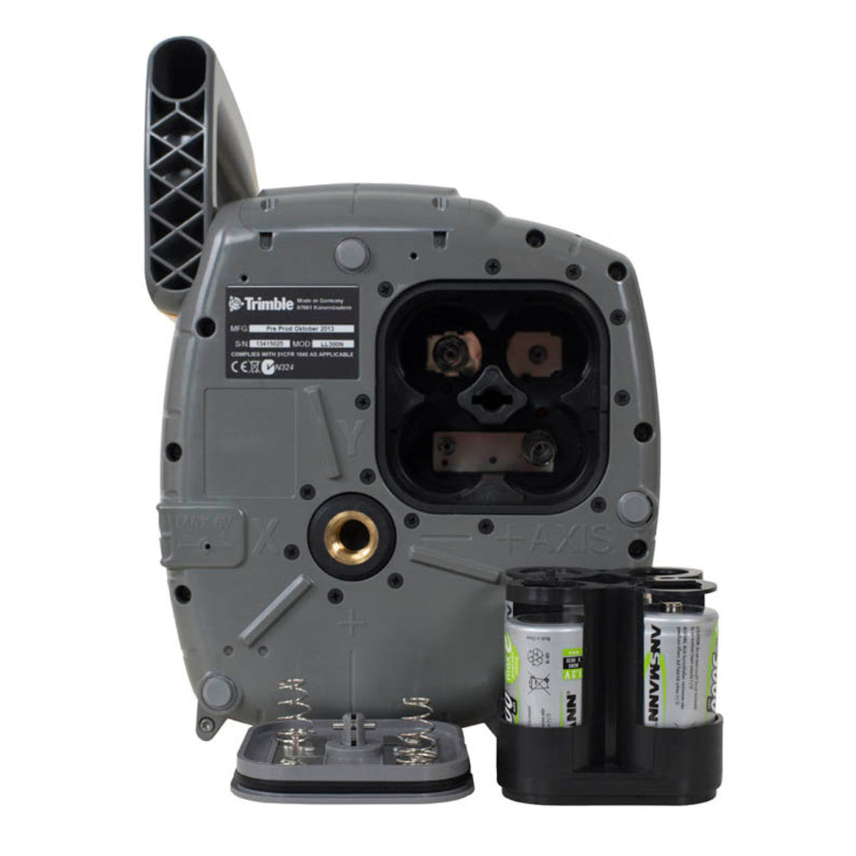 Spectra Precision Laser Package with Receiver and Rechargeable Batteries - LL300N-4