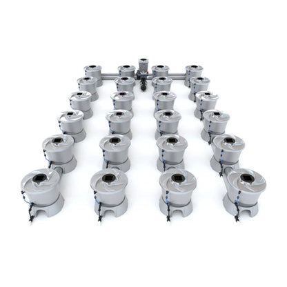 Alien Hydroponics 24 Pot (4 Row) V-System RDWC - BD100-0424