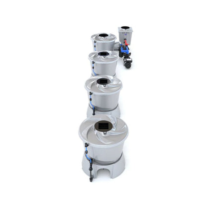 Alien Hydroponics 4 Pot (1 Row) V-System RDWC - BD100-0004
