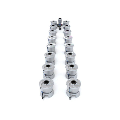 Alien Hydroponics 16 Pot (2 Row) V-System RDWC - BD100-0216