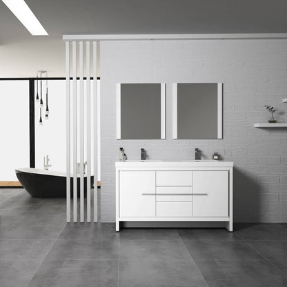 Blossom Milan 60 Inch Bathroom Vanity - V8014 60 01