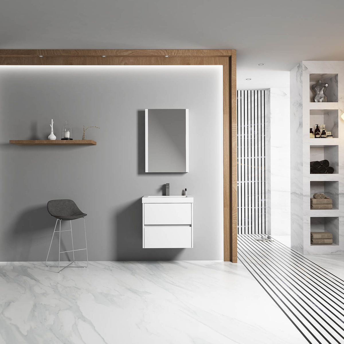 Blossom Valencia 24 Inch Bathroom Vanity - V8016 24 01