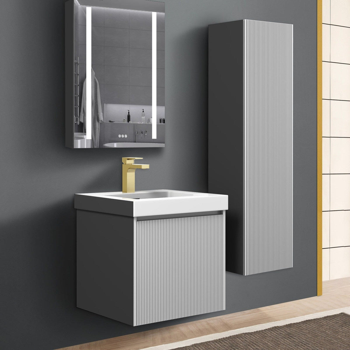 Blossom Positano 20″ Bathroom Vanity - V8028 20 01