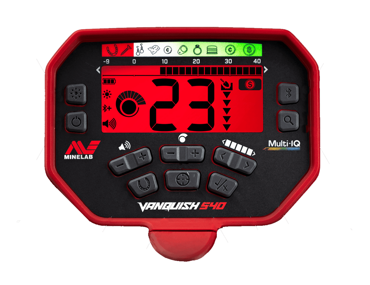 Minelab Vanquish 540 Pro-Pack Metal Detector Discovery Bundle