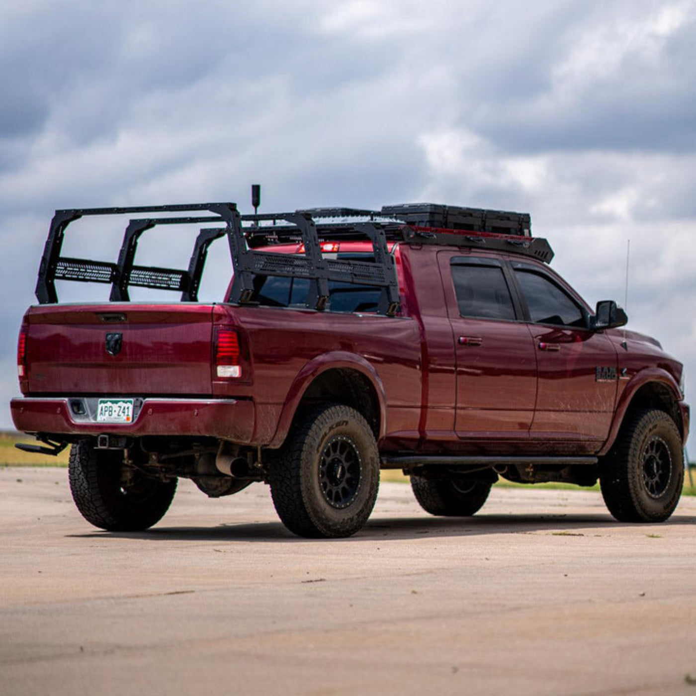 upTOP WORKHORSE Truck Bed Rack | Heavy-Duty, No-Drill Overland - UT-TRUSS-FH-R