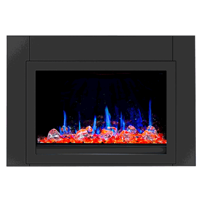 Litedeer Homes LiteStar 38" Smart Electric Fireplace Insert with App Diamond-like Crystal - (ZEF38VC-C)