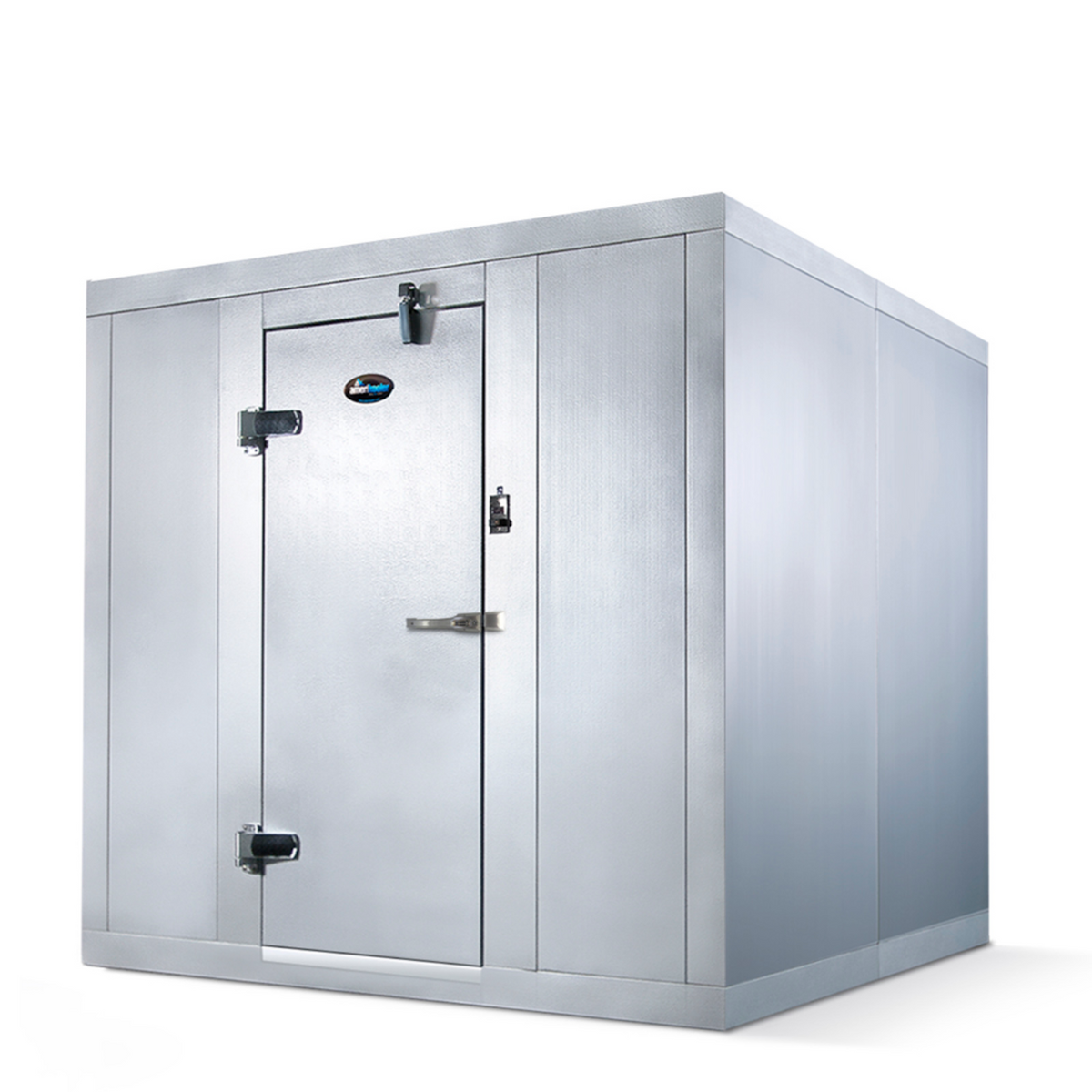 AmeriKooler QC0877**FBRC Indoor Walk-In Cooler 8' Wide (Door Side) 7'7"H With Floor - AKQC080877FBRC