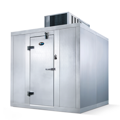 AmeriKooler QC08XX72**NBSC Indoor Walk-In Cooler 8' Wide (Door Side) 7'2-1/4"H W/O Floor - AKQC080872NBSC