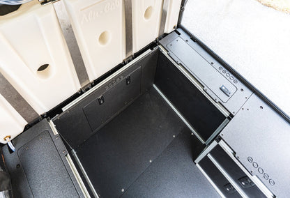 GOOSE GEAR Alu-Cab Canopy Camper V2 - Chevy Colorado/GMC Canyon 2015-2022 2nd Gen. - Front Utility Module - 5' Bed - 2817-GGR-SH