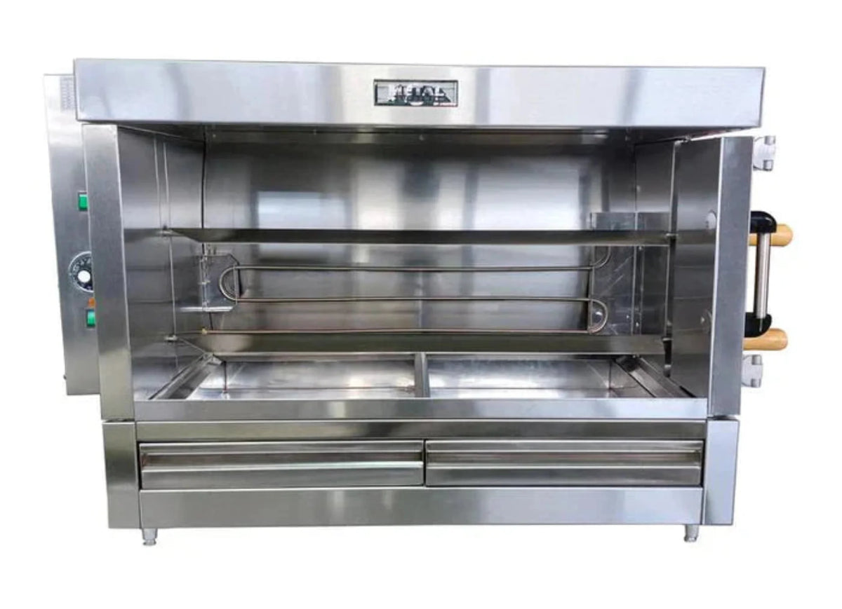 AMPTO Chicken Rotisserie - 10 Chickens - Electric - FRE2VE