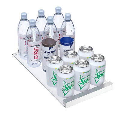Avallon 24 Inch Wide 21 Bottle Capacity and 64 Can Capacity Beverage Center with LED Lighting and Double Pane Glass - AWBC242GGFD