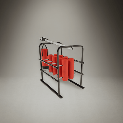 Rogers Athletic 8-Pad PowerBlast with Hanging Dummy 411522