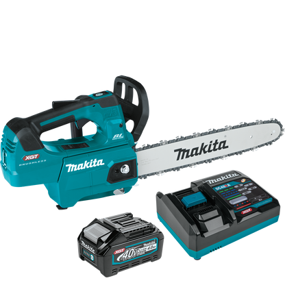 Makita (GCU02M1) 40V Max XGT Brushless Cordless 14 In. Top Handle Chain Saw Kit - GCU02M1
