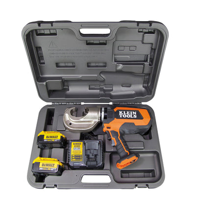 KLEIN TOOLS 12-Ton Crimper Kit - BAT20-12T1651