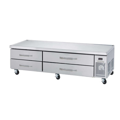 Blue Air BACB86M-HC | 86" Wide 4 Drawer Chef Base Refrigerator - BACB86M-HC