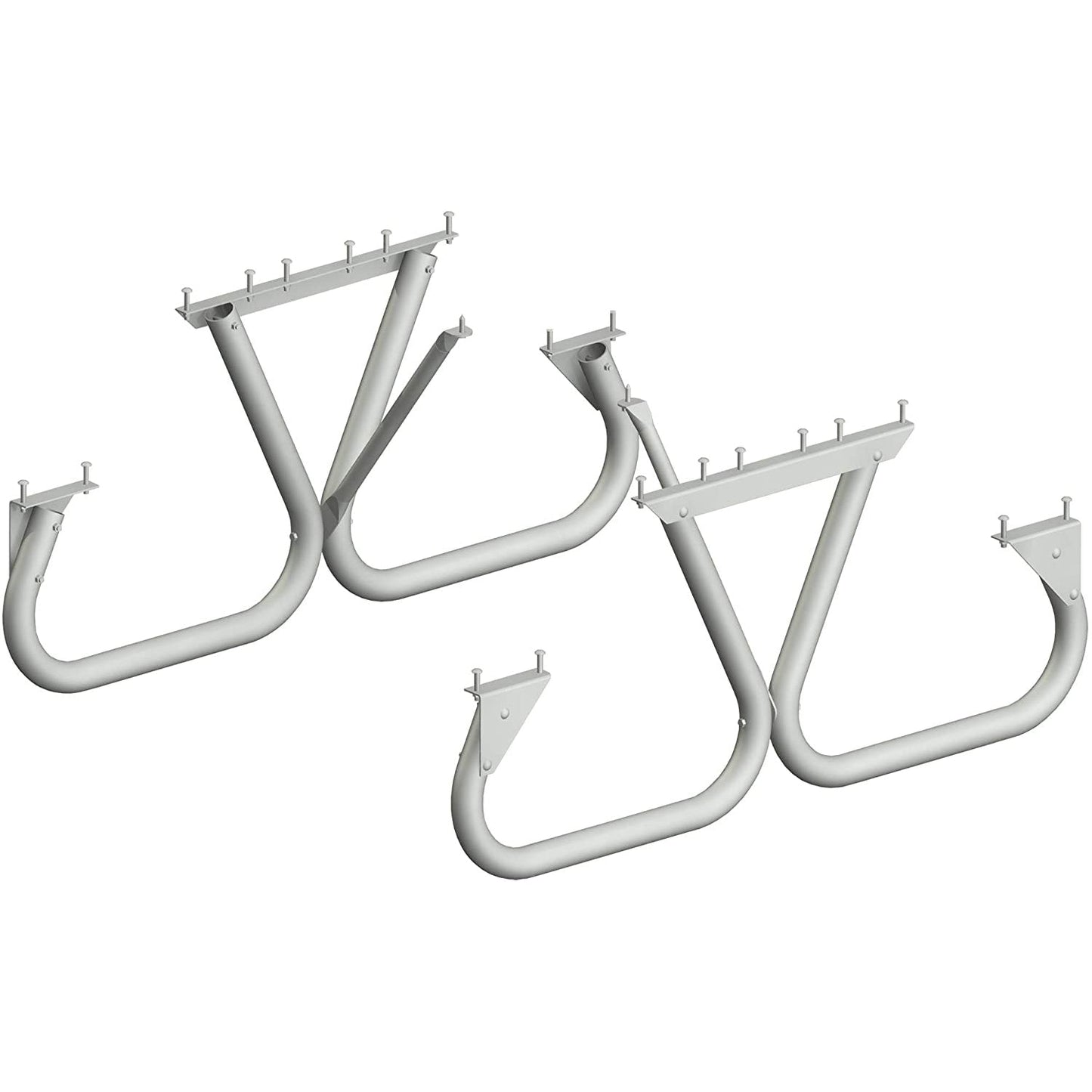 Pilot Rock 6' or 8' Outdoor Steel Non Tip Picnic Table Legs Kit (Frame Only) - 253215